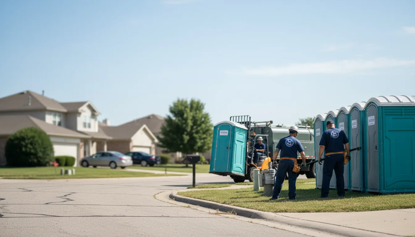 Porta Potty Rental in Addington, OK near me